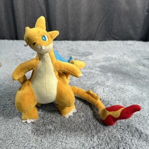 Pokemon Center Mega Charizard Y 9" Plush Stuffed Animal Doll 2016 X & Y